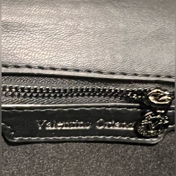 NWT Black Valentino Orlandi Crossbody Vegan Leather Hand Crafted - Picture 8 of 14